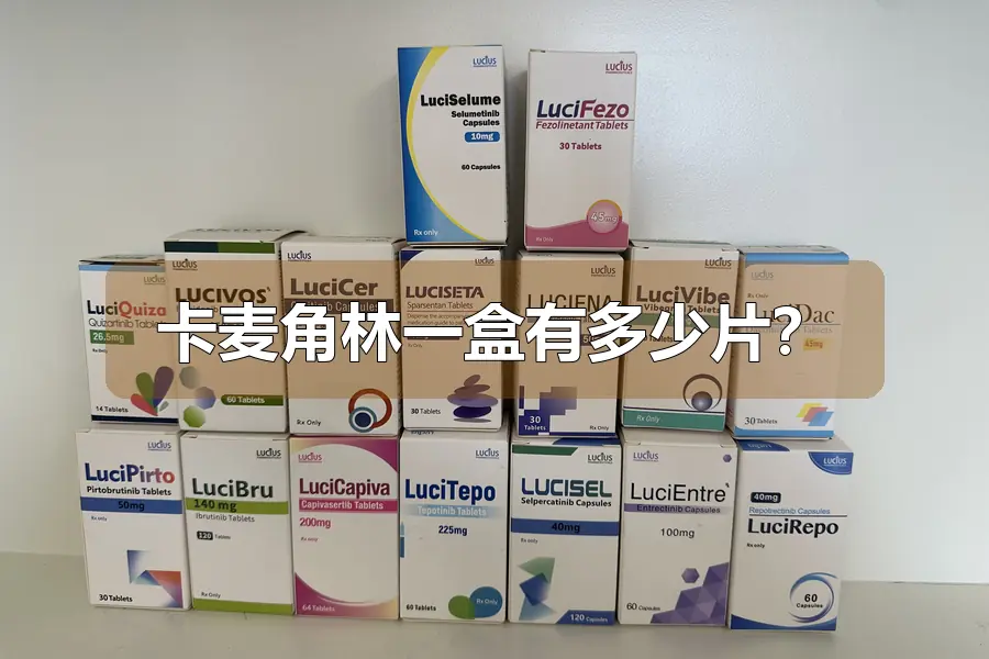 卡麦角林一盒有多少片？